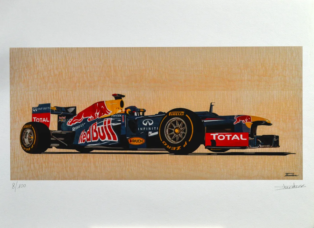 Reproduction — F1 Red Bull RB8 2012 Sebastian Vettel
